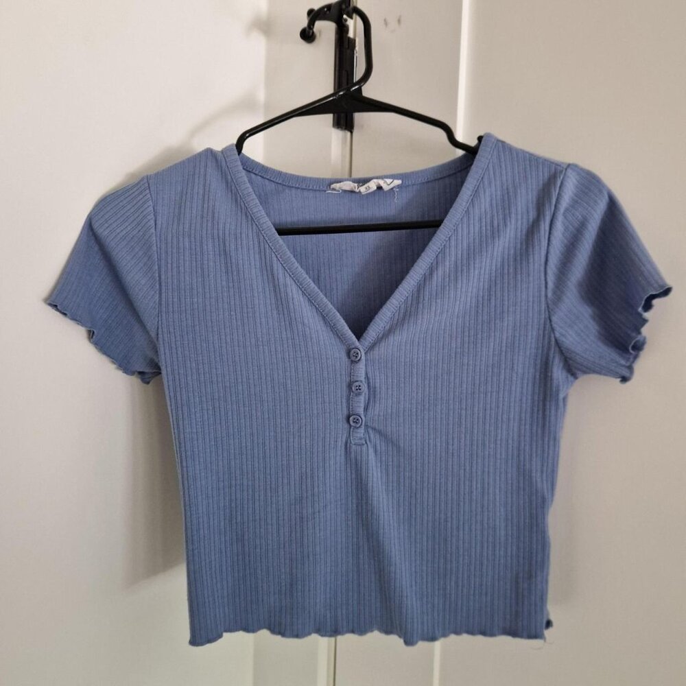 Blue Hippie Rose crop top #croptop used condition, see photo.